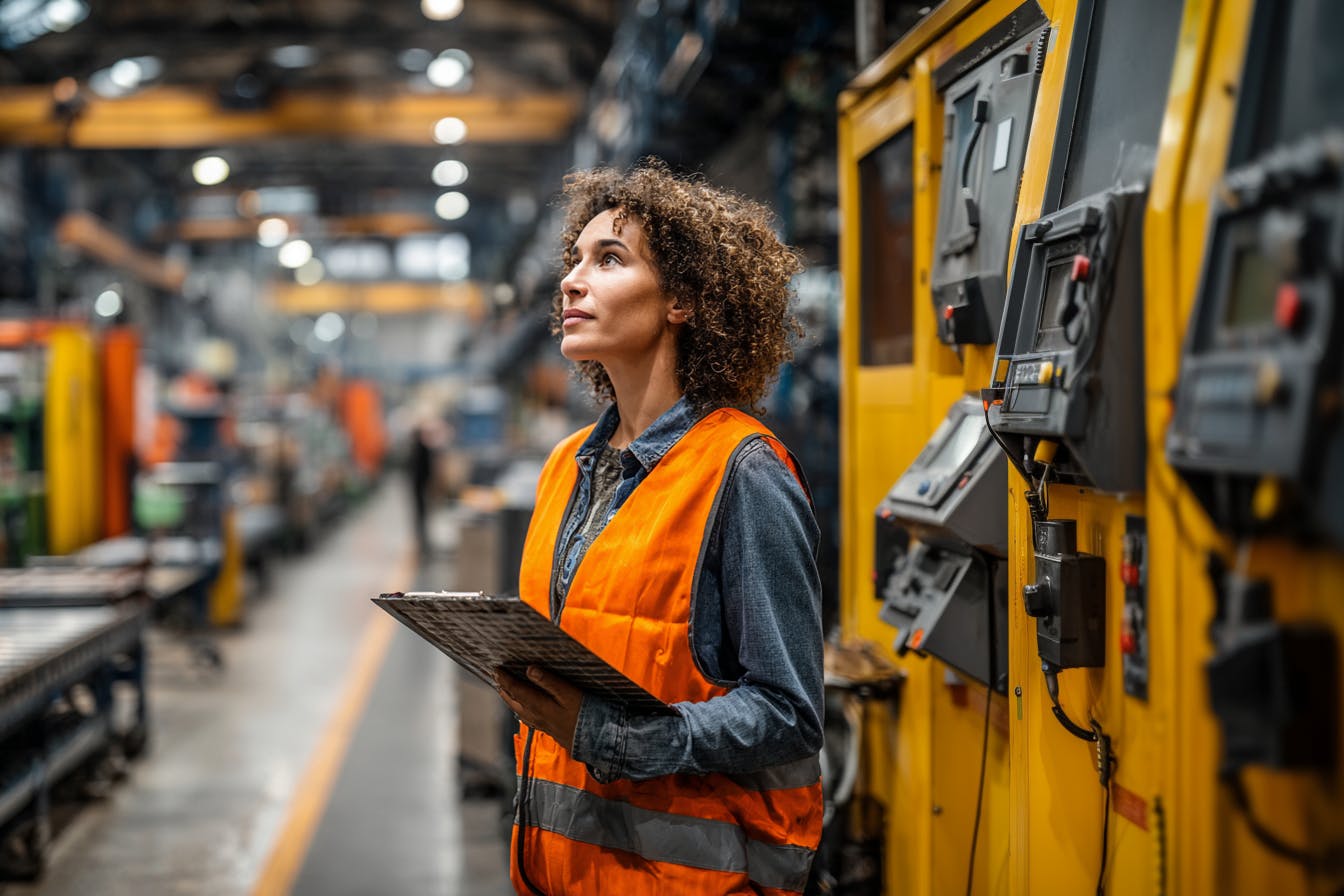 Afbeelding voor het beroep Toezichthouder in de industrie