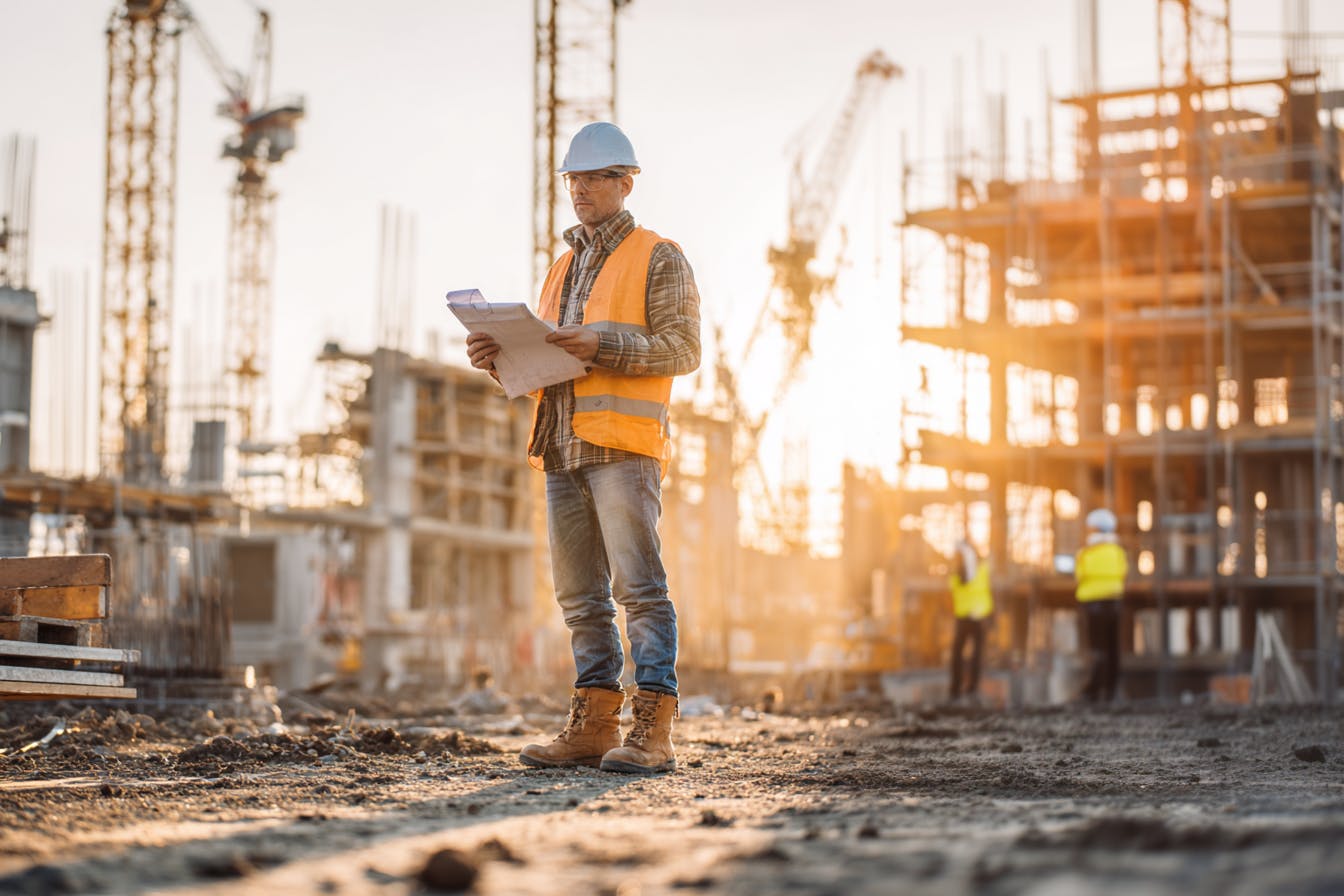 Afbeelding voor het beroep Toezichthouder in de bouw