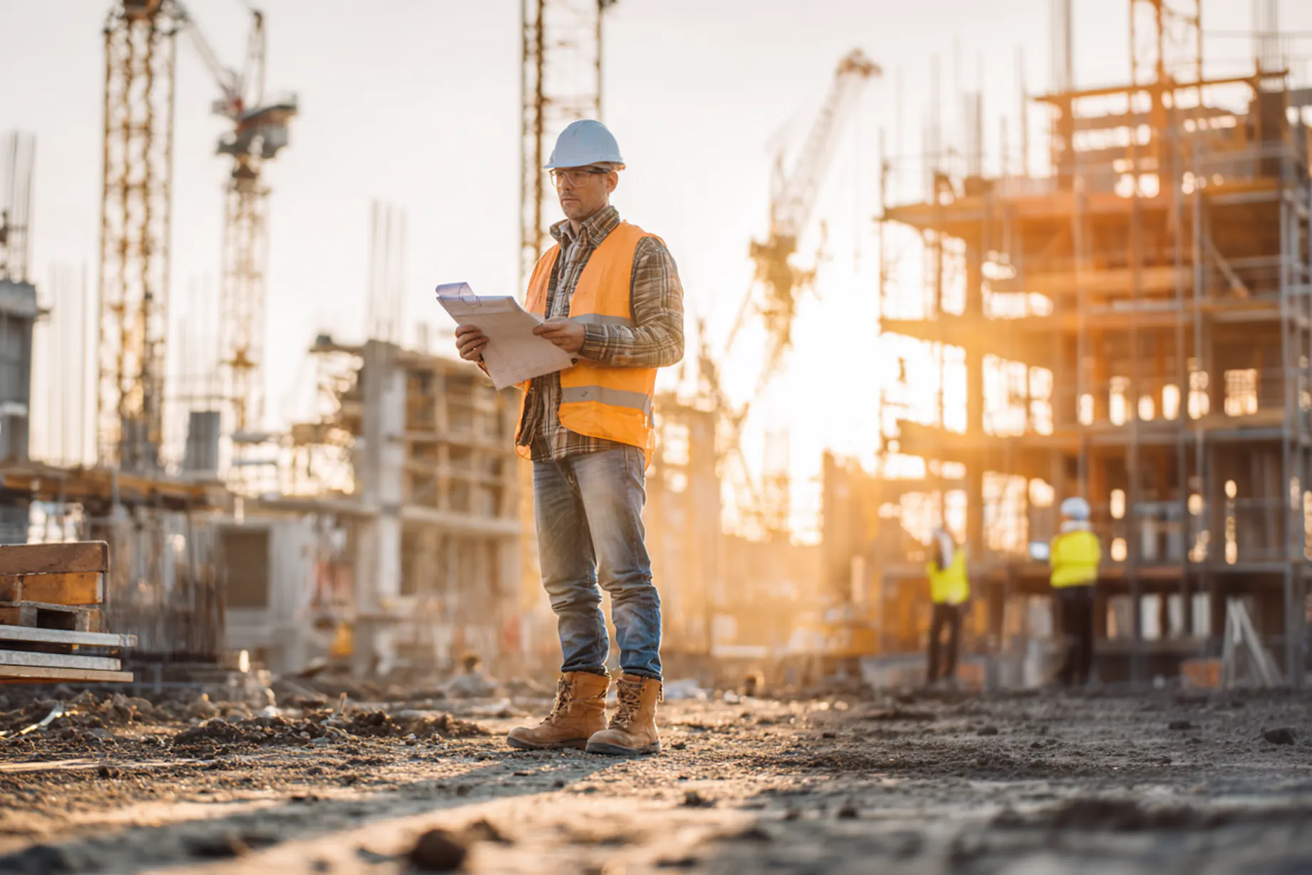 Afbeelding voor het beroep Toezichthouder in de bouw