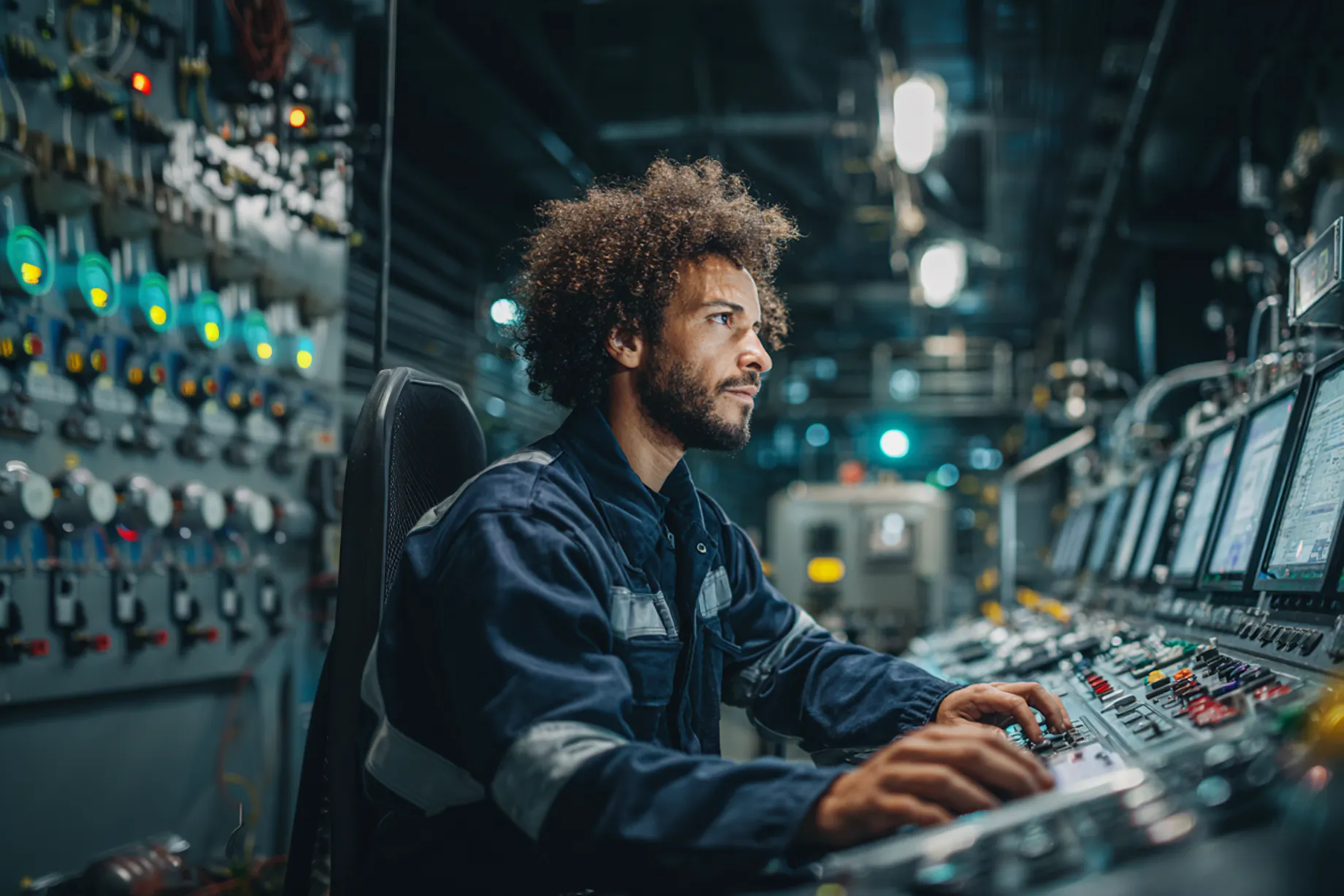 Afbeelding voor het beroep Procesoperator elektriciteitscentrales