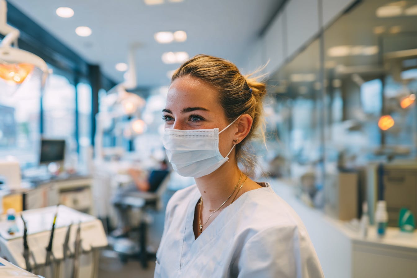 Afbeelding voor het beroep Tandartsassistent en mondhygiënist