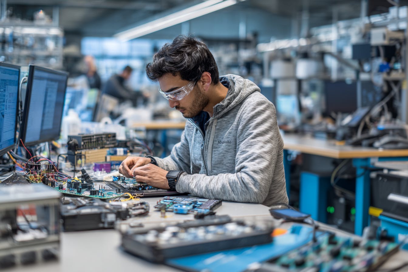 Afbeelding voor het beroep Elektronica- en hardware ingenieur