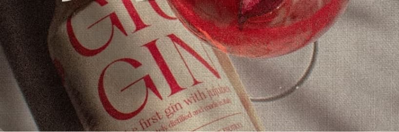 Studio 9 7/6 project 2023 branding logo label wine giu gin