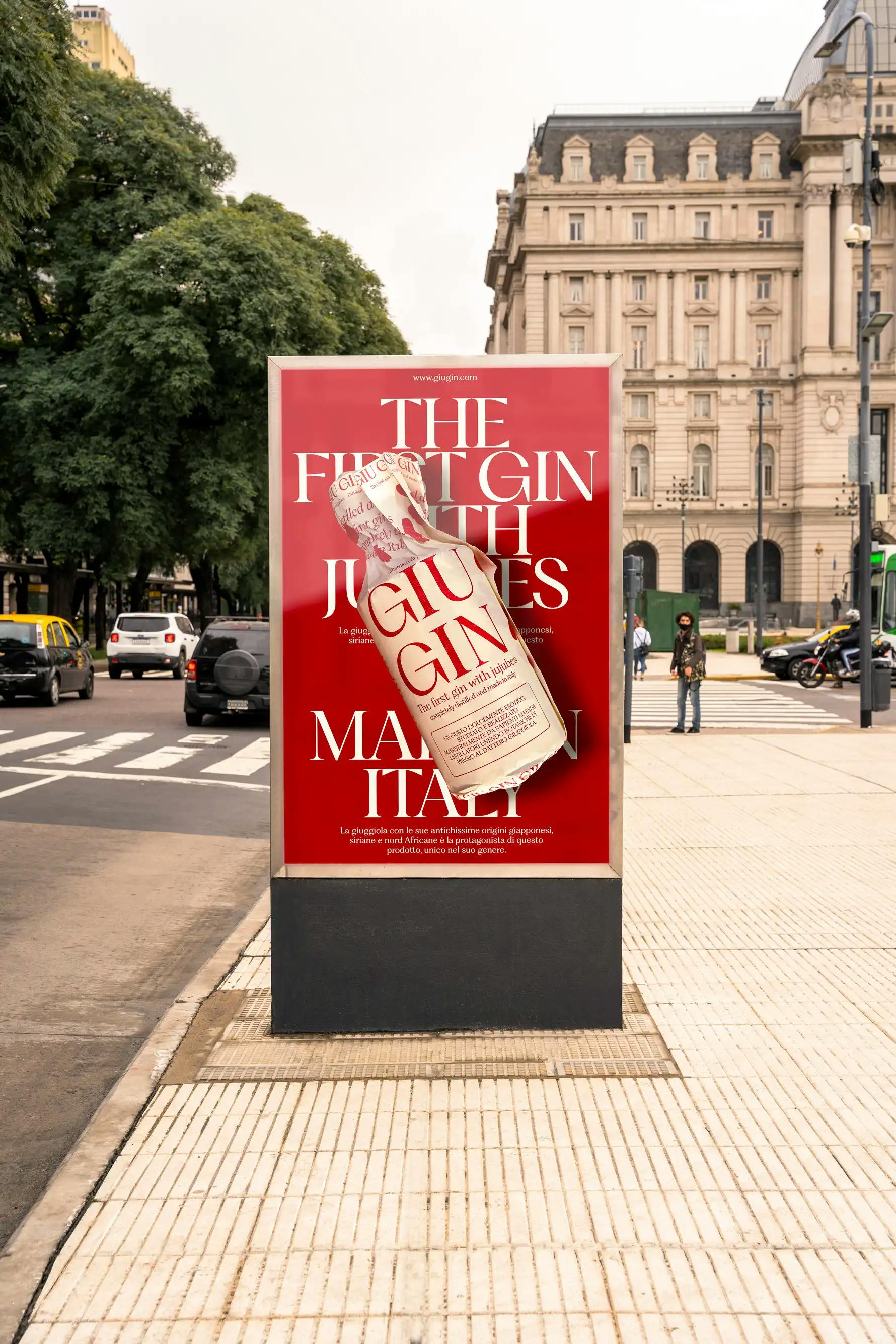 Studio 9 7/6 project 2023 giu gin packagin wine gin branding