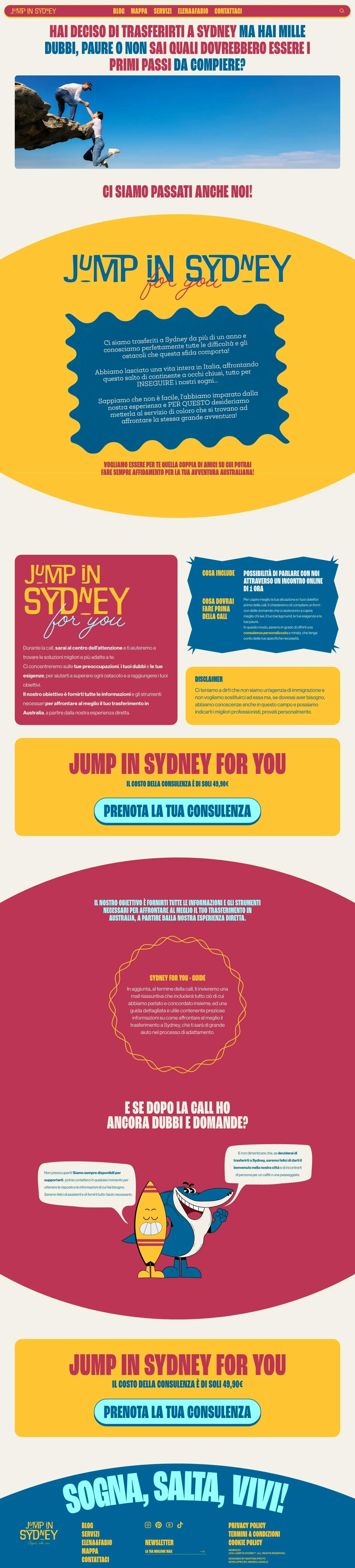 Studio 9 7/6 project 2023 branding blog website jump in sydney home