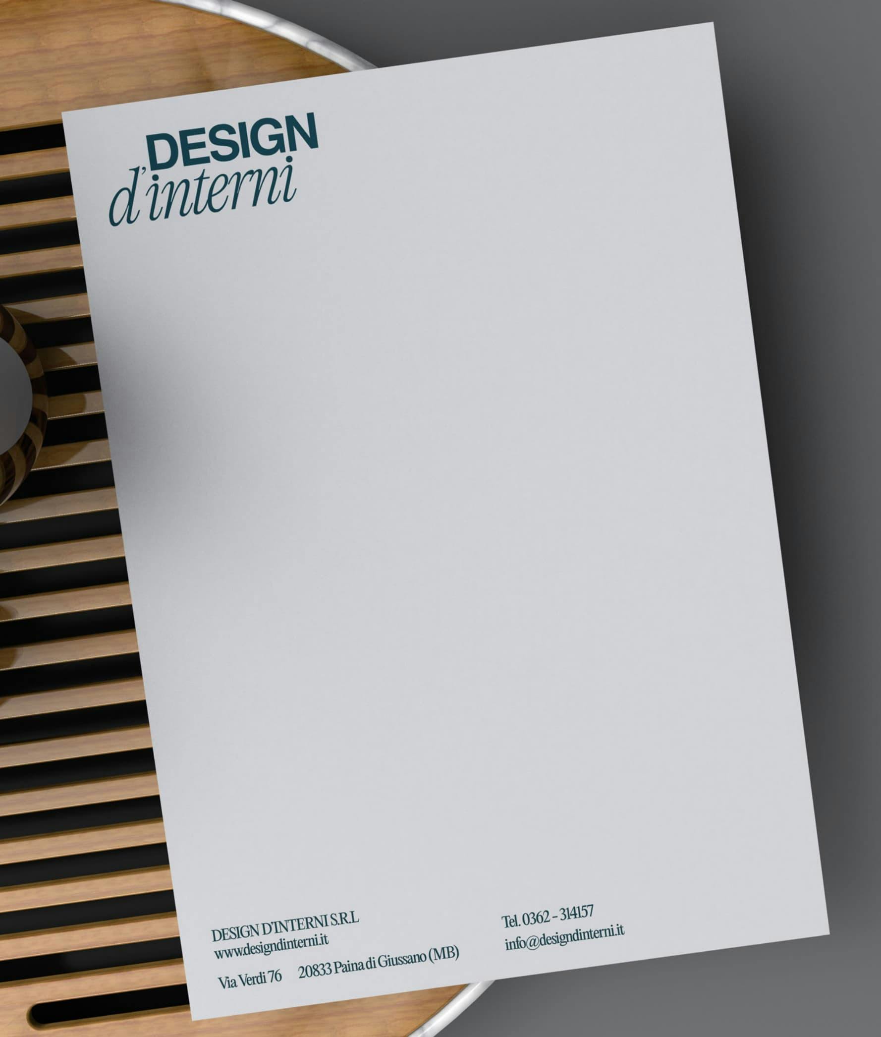 Studio 9 7/6 project 2023 brand identity showroom interior paper a4