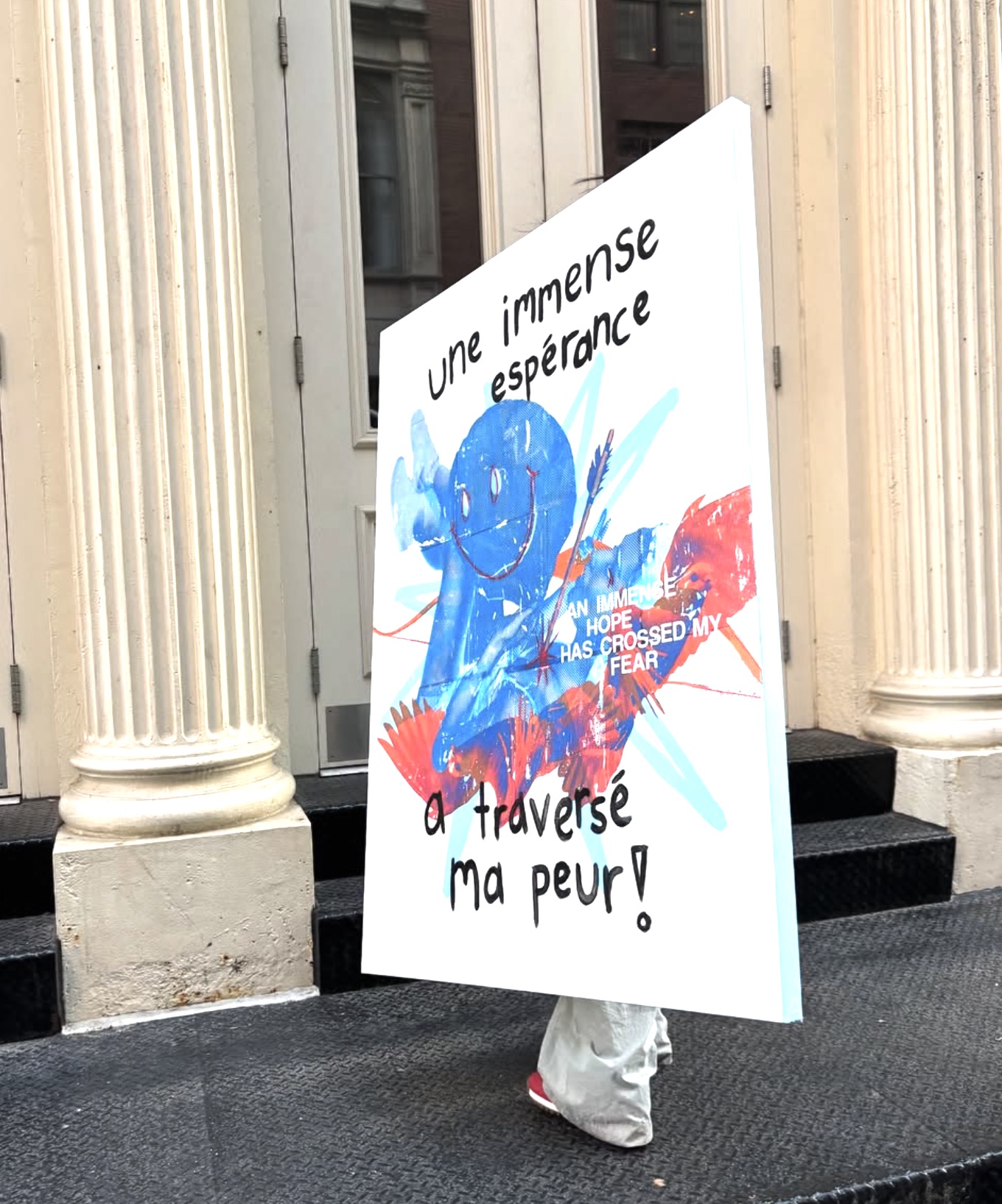 Studio Karo print on the street