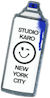 Spray paint sticker