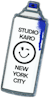 Spray paint sticker