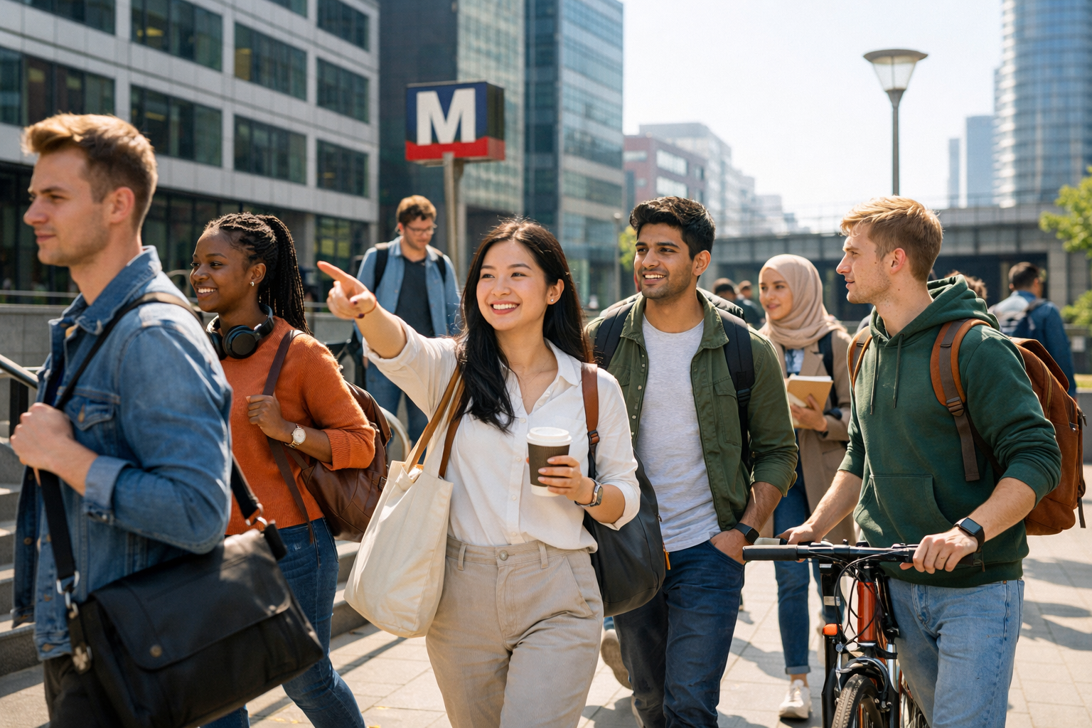 Zelfstandigheid, je weg weten, jong zijn en richting krijgen.