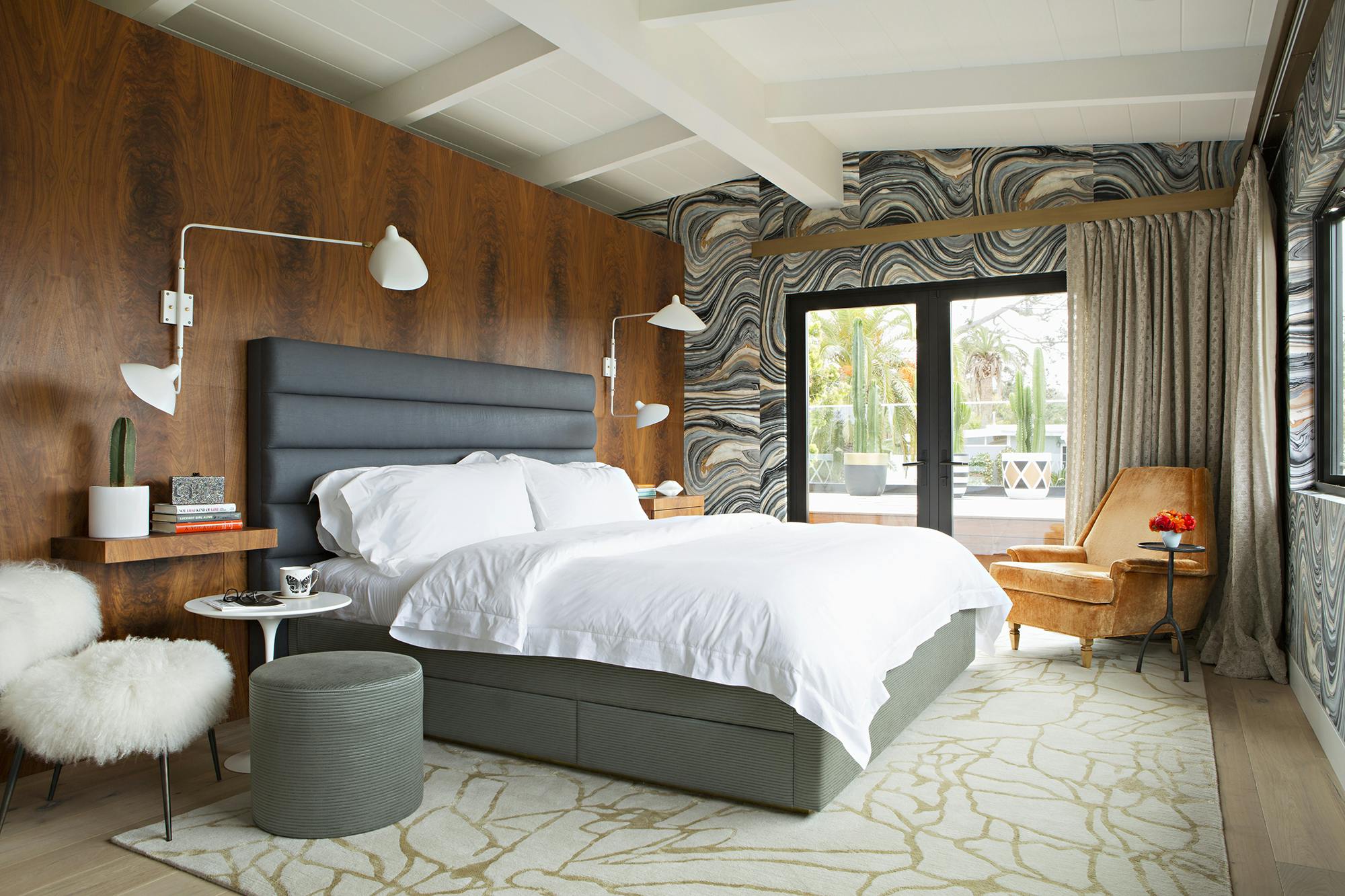 Studio-H-Project-Del-Mar-Midcentury-Private-Residence-Bedroom