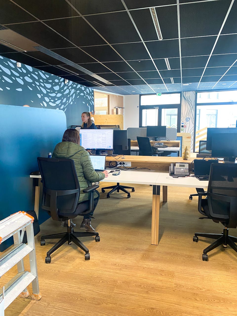Les bureaux de la CCI à Saint-Nazaire, aménagés par l'agence de design d'espace Studio Katra.