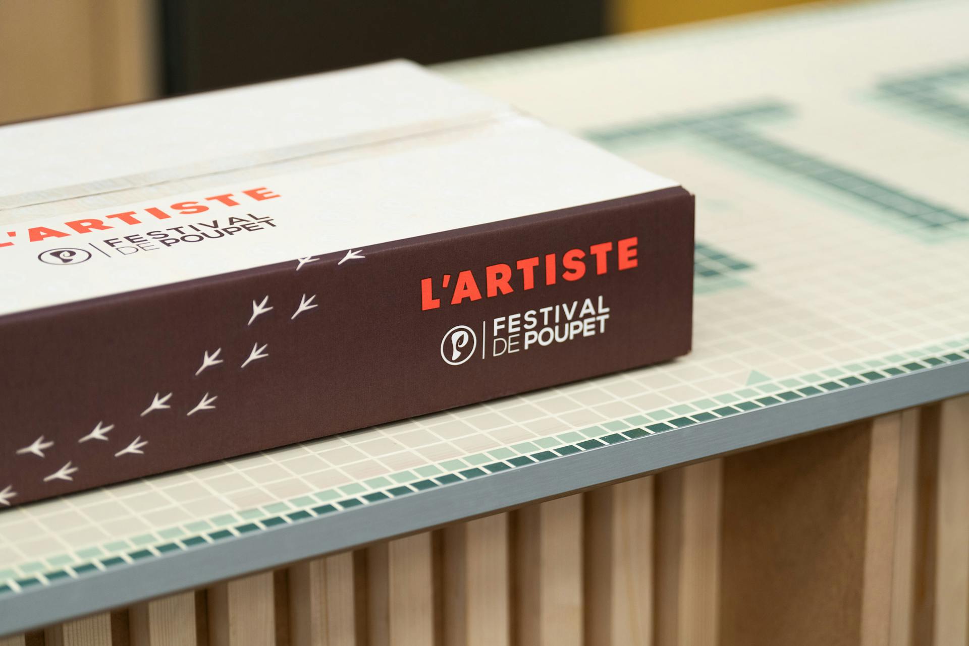 Packaging de la cuvée "l'Artiste" du Festival de Poupet.