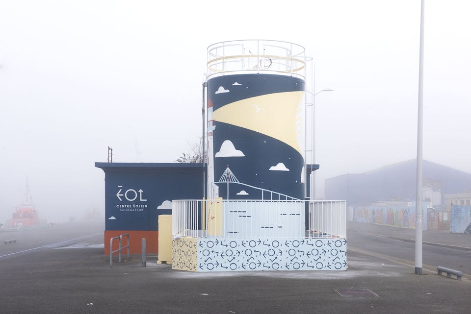 Le centre éolien Eol mis à l'honneur pour la campagne de communication de Saint-Nazaire Renversante.