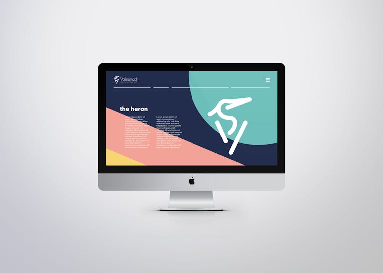 Mockup de présentation digitale de la nouvelle identité visuelle de Valeuriad.