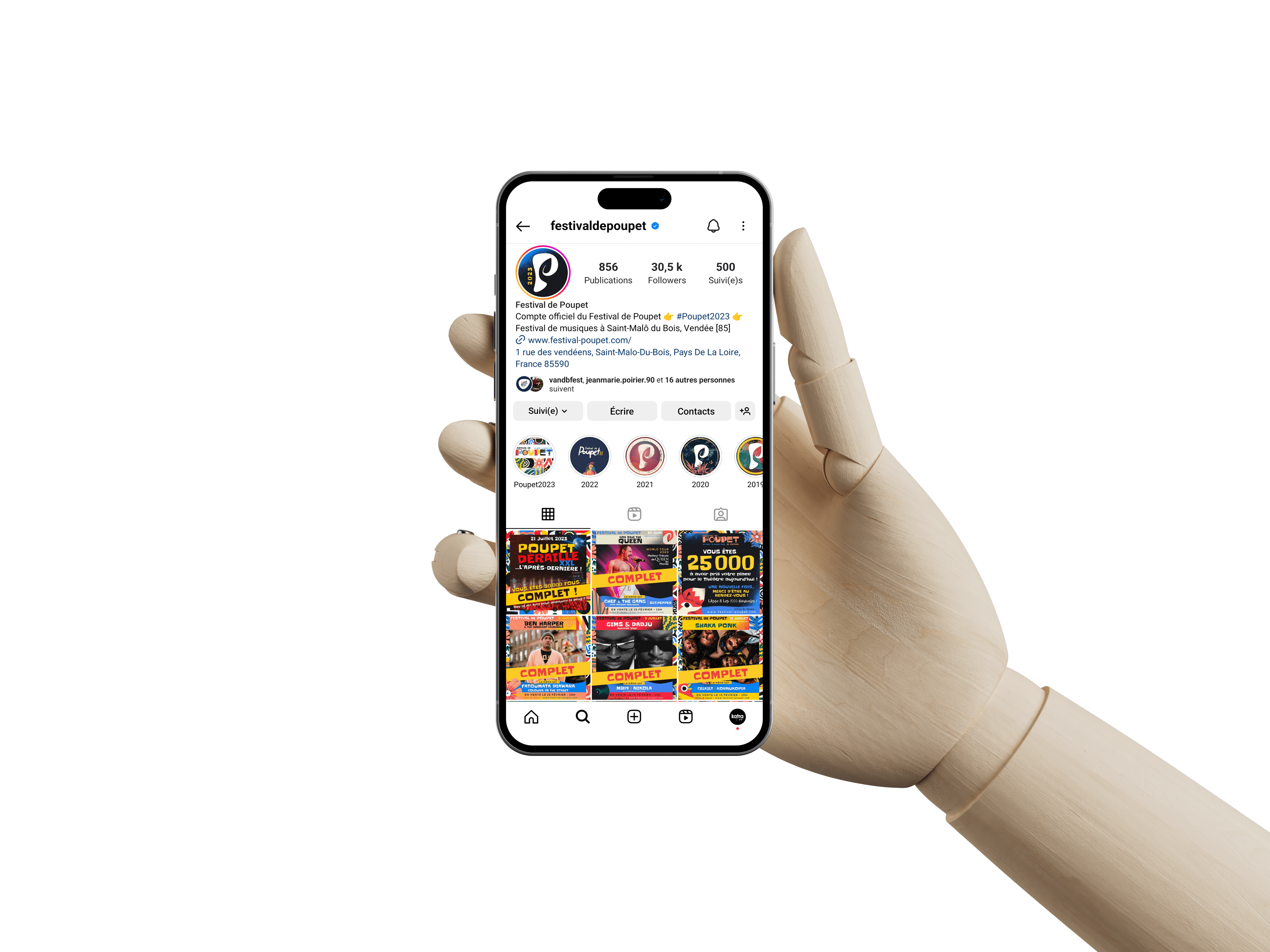 Festival de Poupet 2023 Affiche et Identité de l