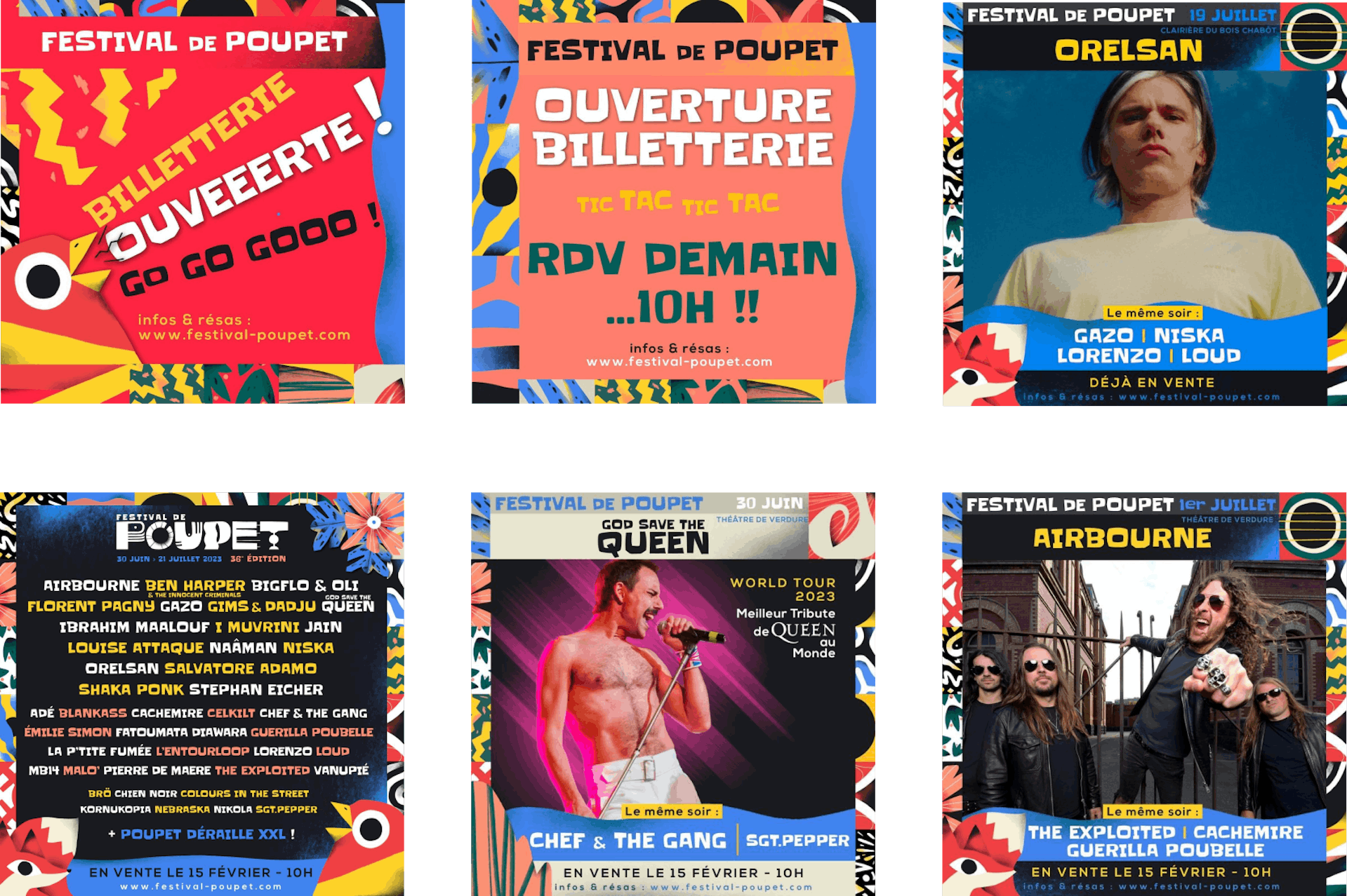 Festival de Poupet 2023 Affiche et Identité de l