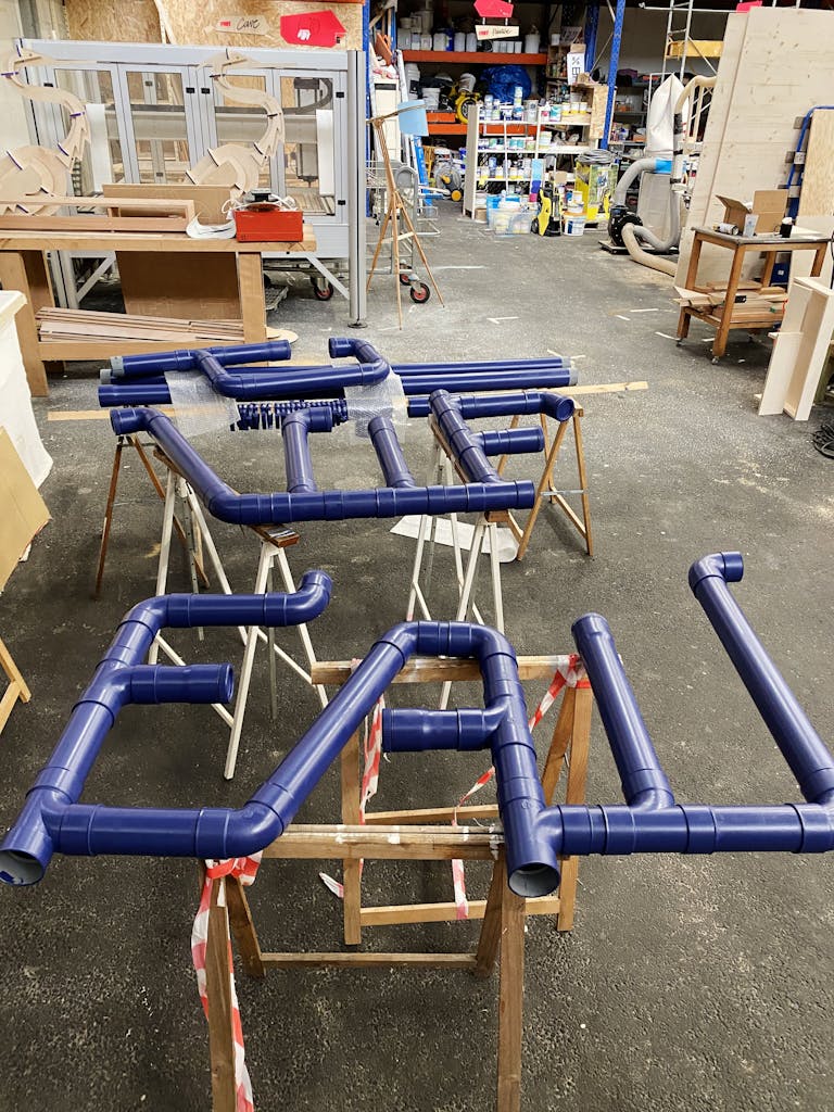 Conception du design d'espace de l'entreprise Valeuriad au sein des ateliers du Studio Katra.