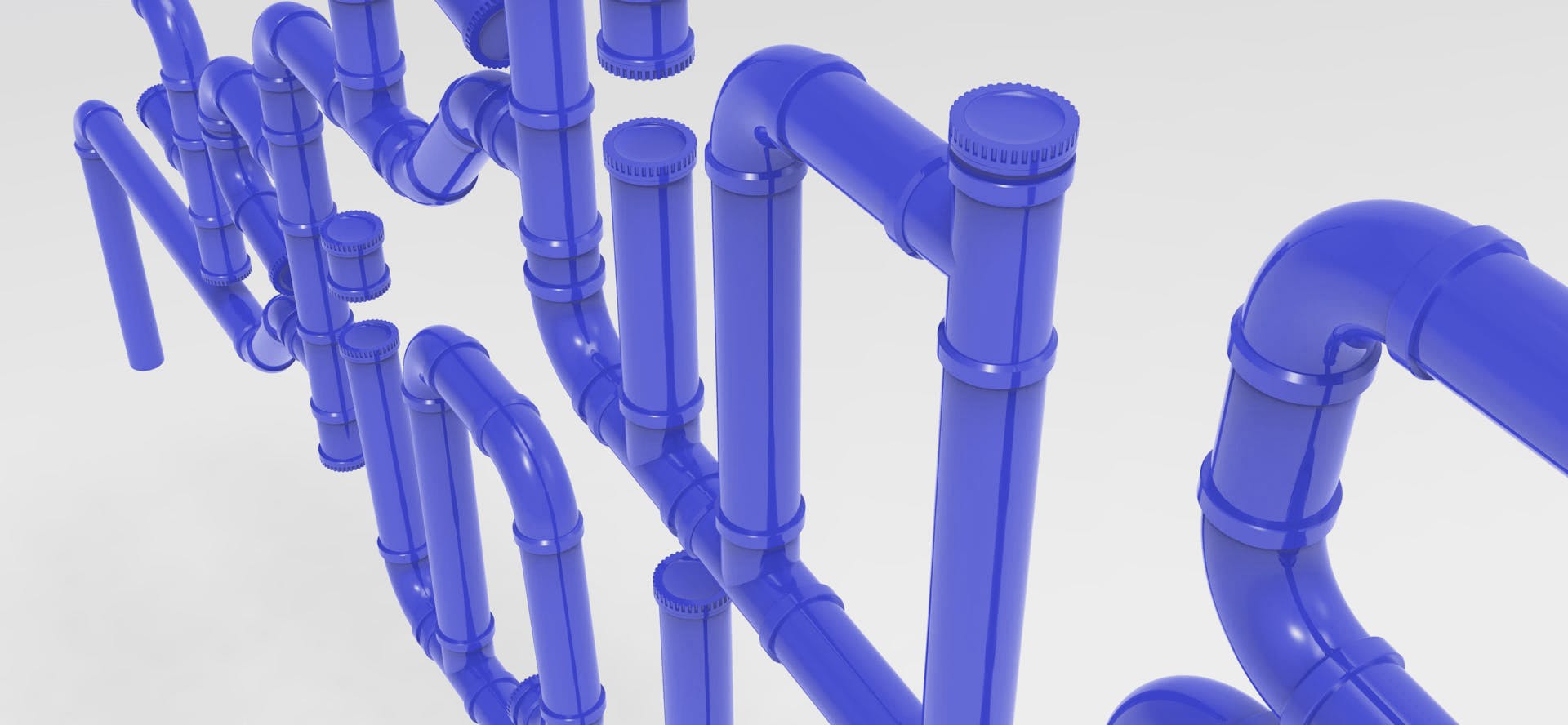 Modélisation 3D du récupérateur d'eau de Valeuriad, conçu par l'agence de design Studio Katra.