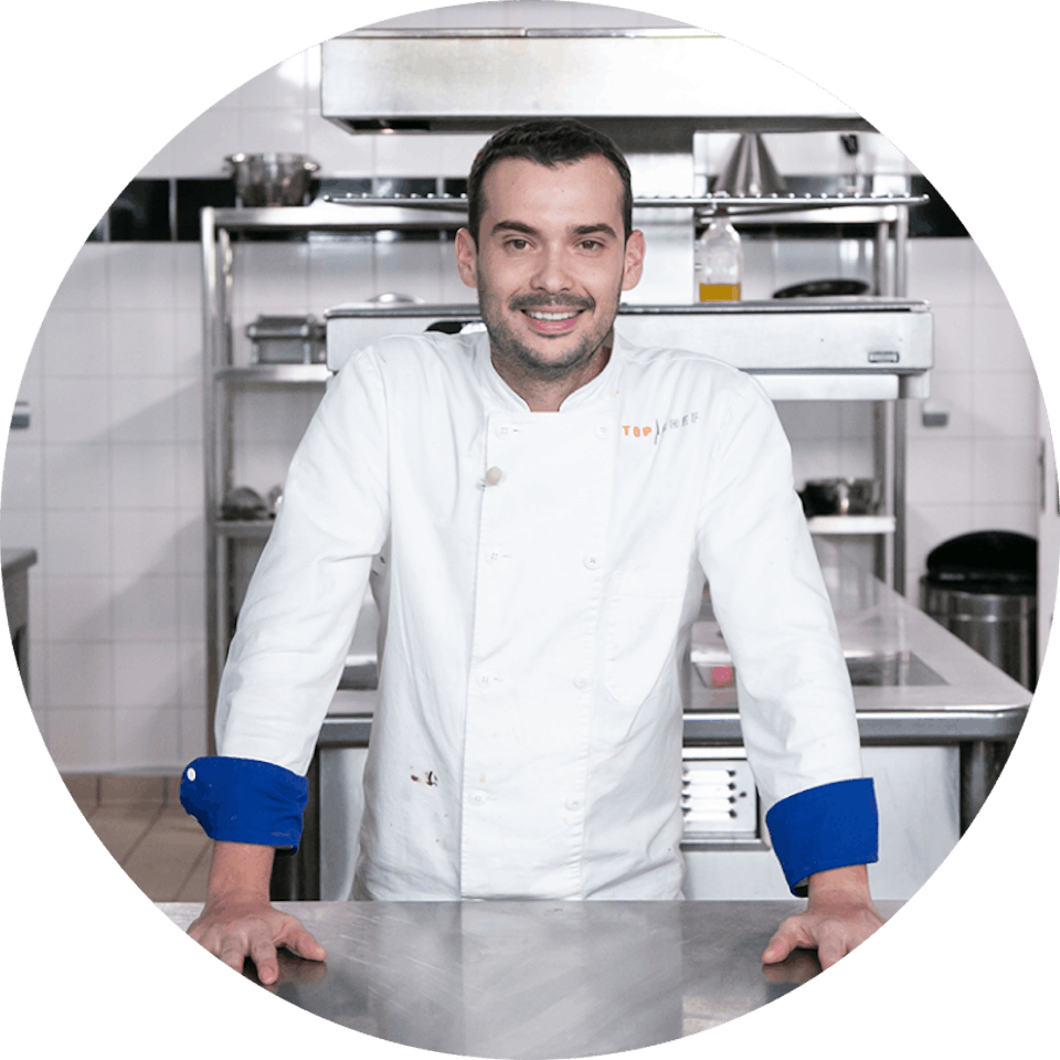 Samuel Albert, vainqueur de Top Chef saison 10.