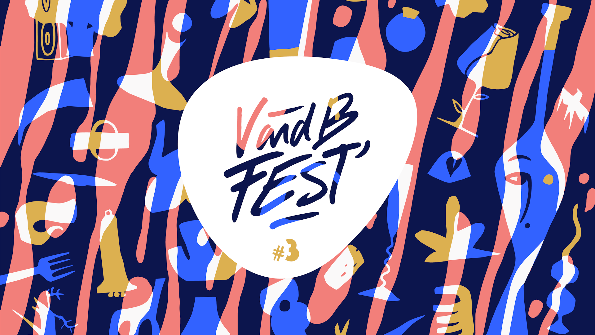 V and B Fest - Identité graphique-cover