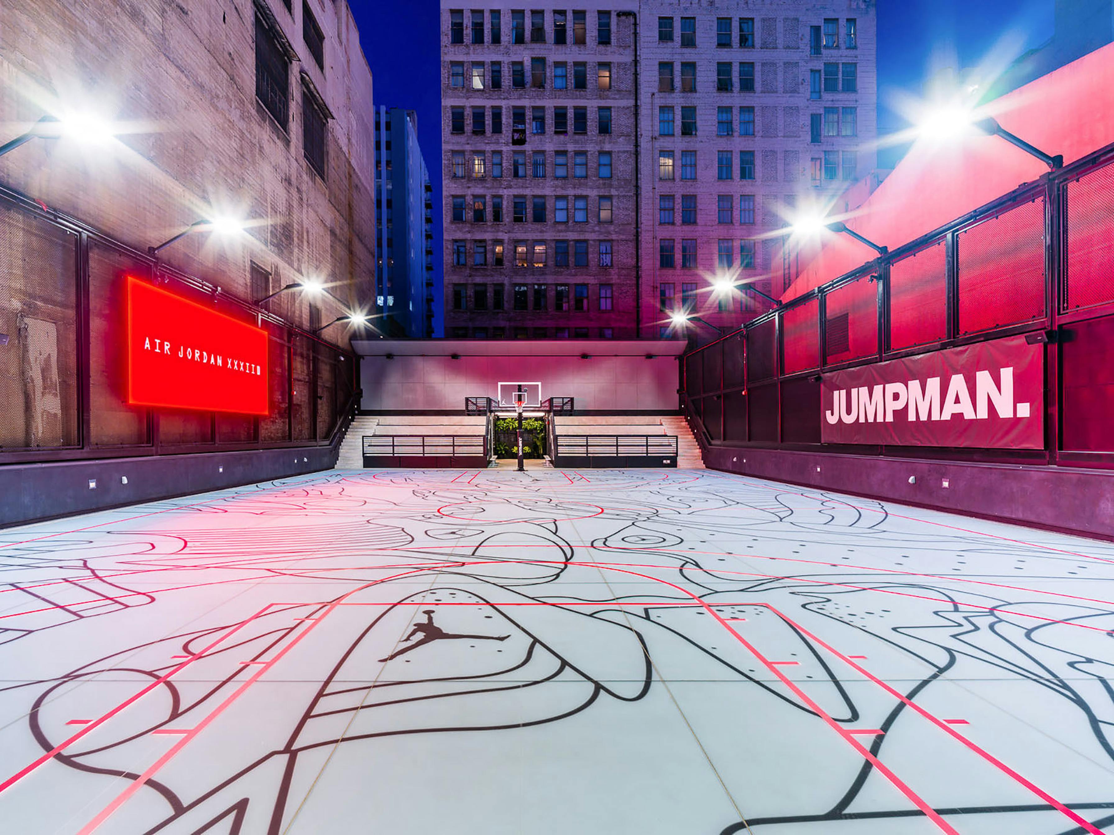 jumpman court