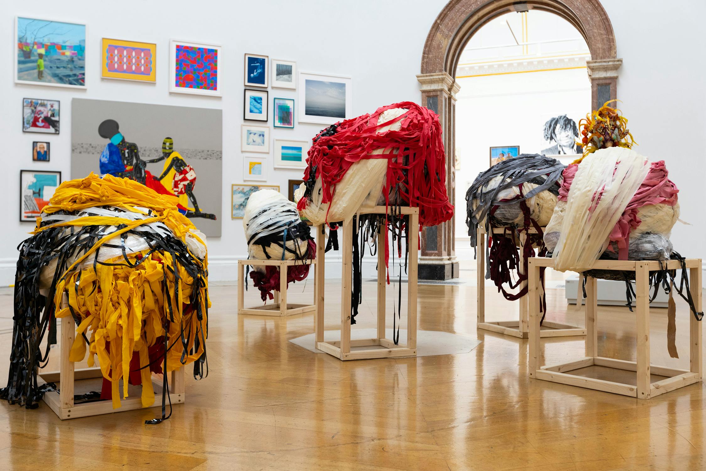 Nnena Kalu. Royal Academy of Arts Summer Exhibition. 2021. Photography © David Parry courtesy of the Royal Academy of Arts