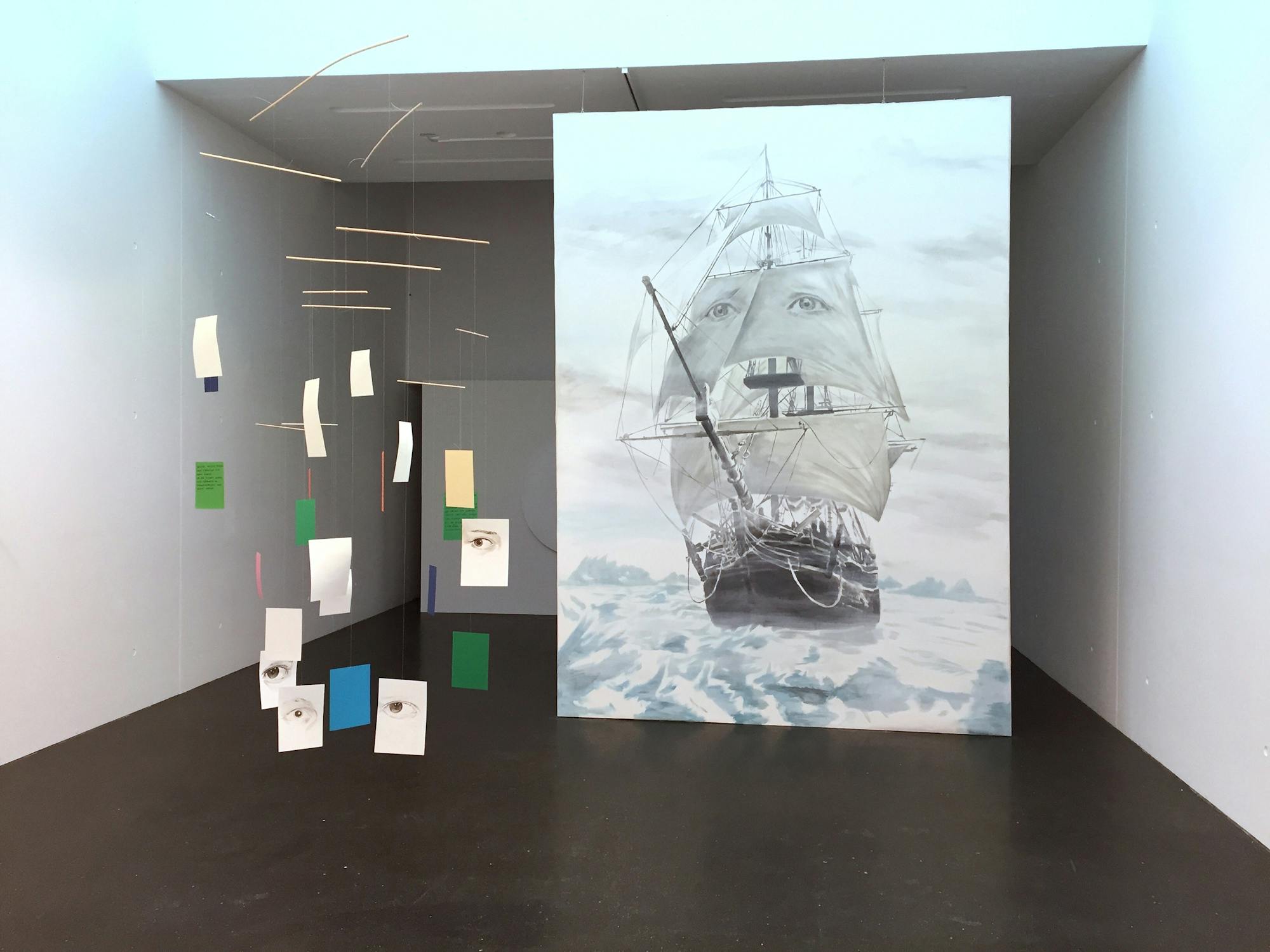 Markus Vater, What You See is Not What You Look at, Installation View, Ludwigsburger Kunstverein, 2018