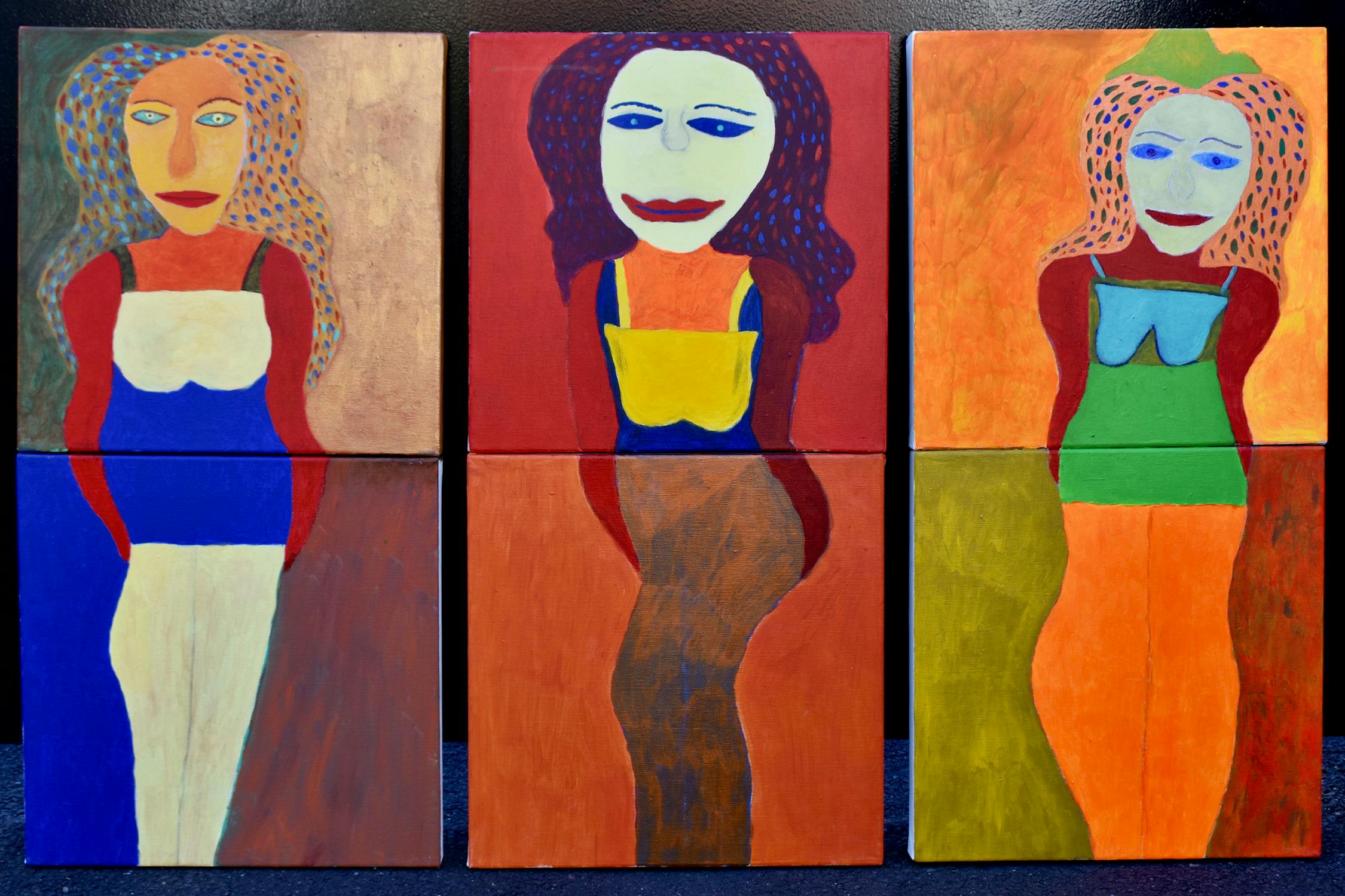 Robin Smith. Painting series 2019. Acrylic on canvas. Image courtesy of the Artist and ActionSpace