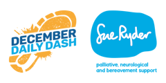 December Daily Dash Sue Ryder logos