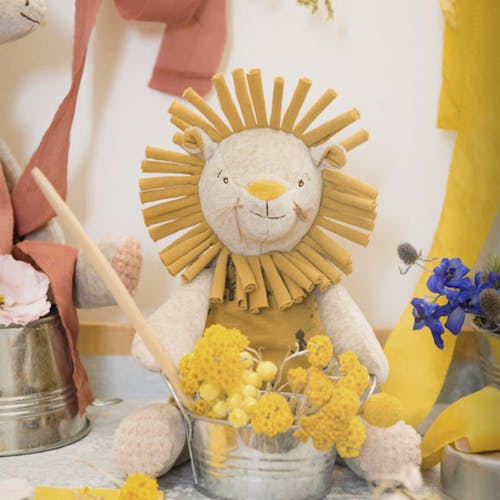 Moulin Roty leeuw knuffelpop