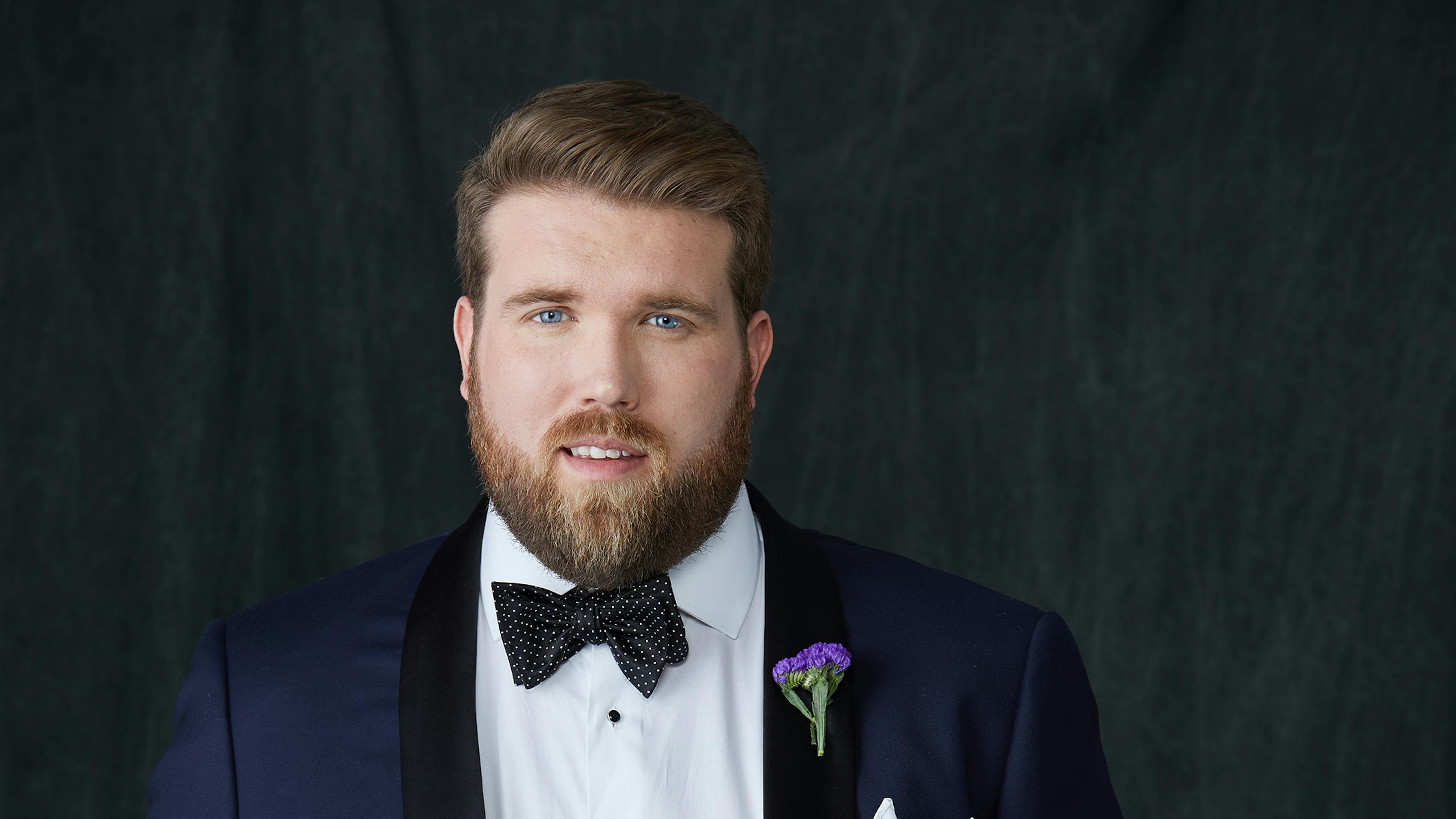 navy tuxedo and tuxedo shirt