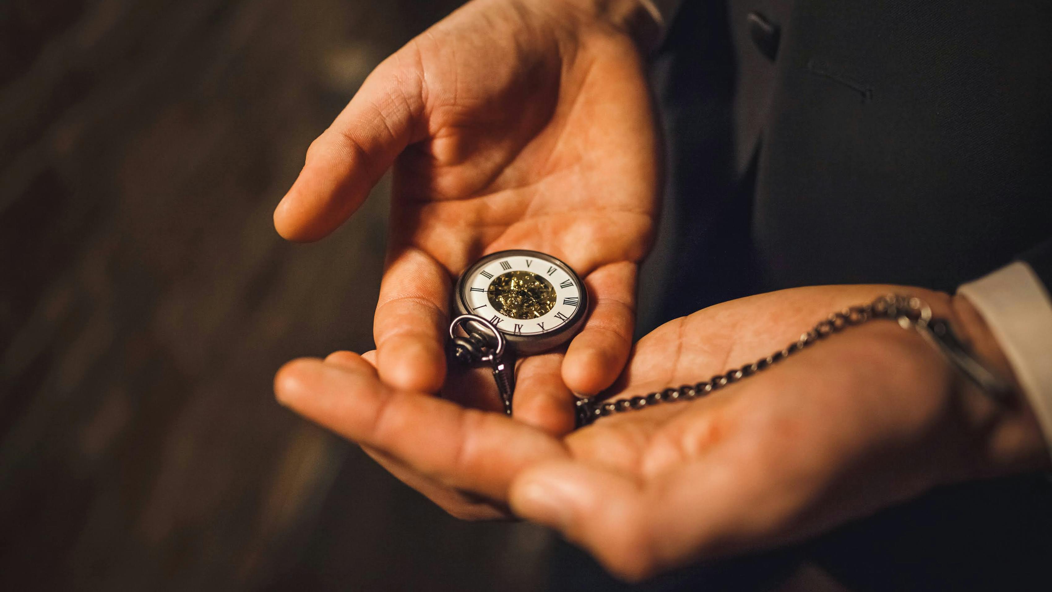 Pocket watch for wedding day