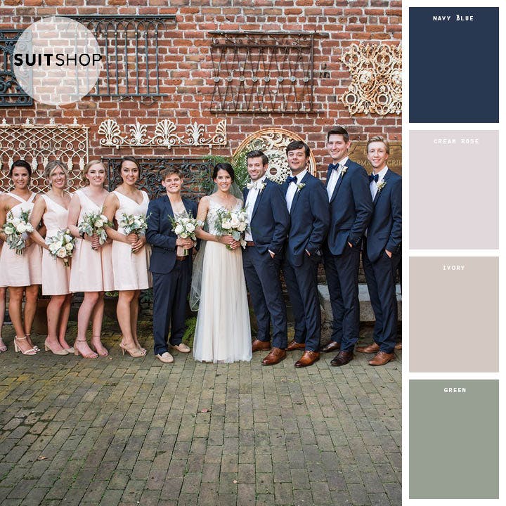 spring wedding color palette