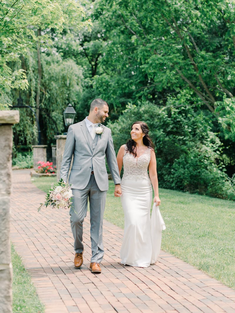 light gray wedding suits