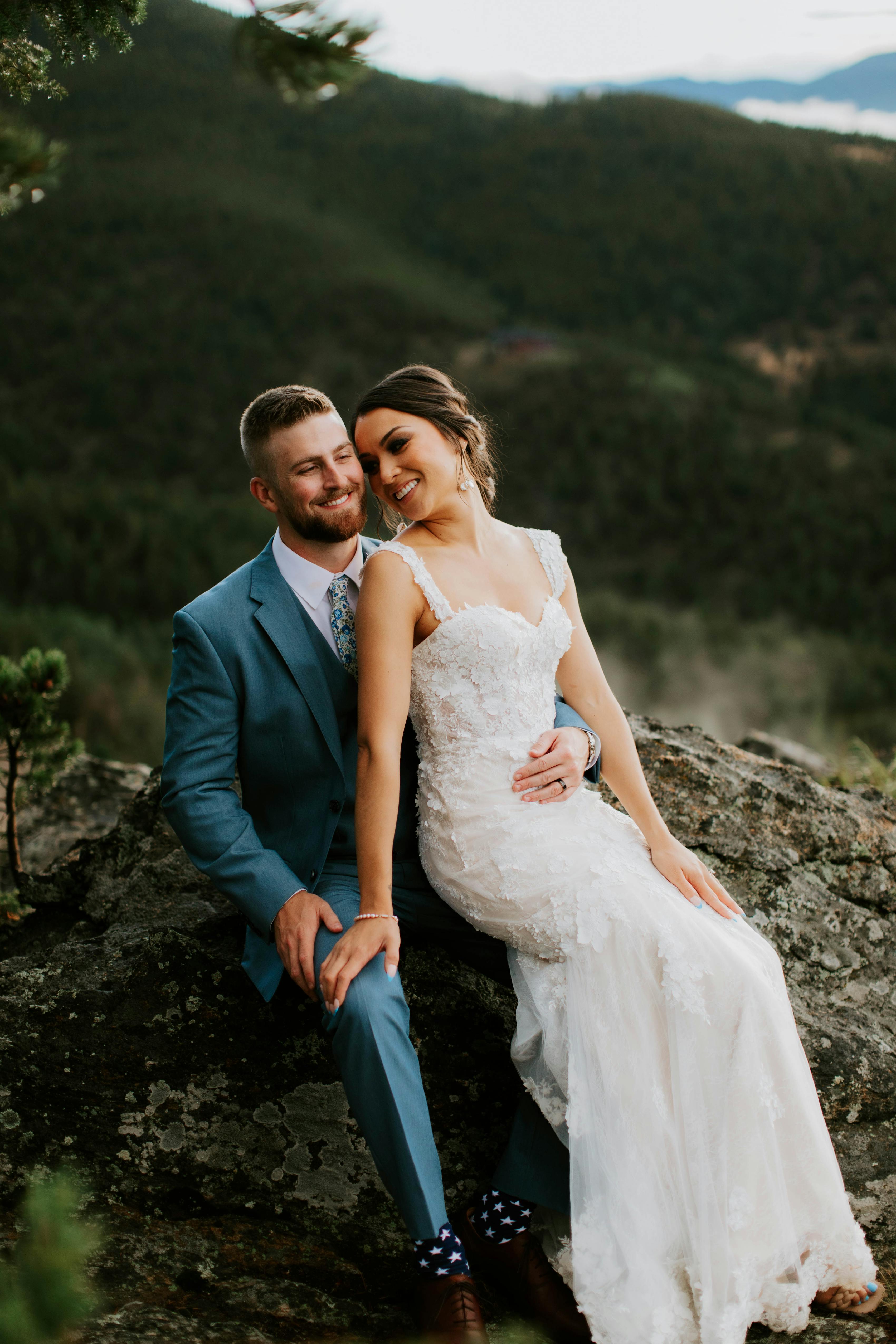 slate blue suits for weddings