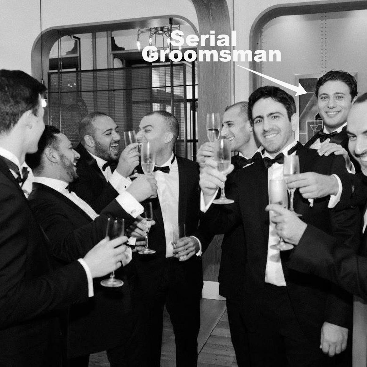 Groomsmen in Tuxedos