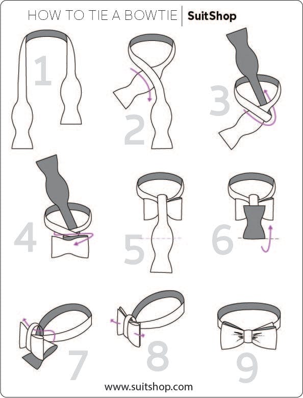 valuta huiselijk Beleefd How To Tie a Bow Tie | SuitShop