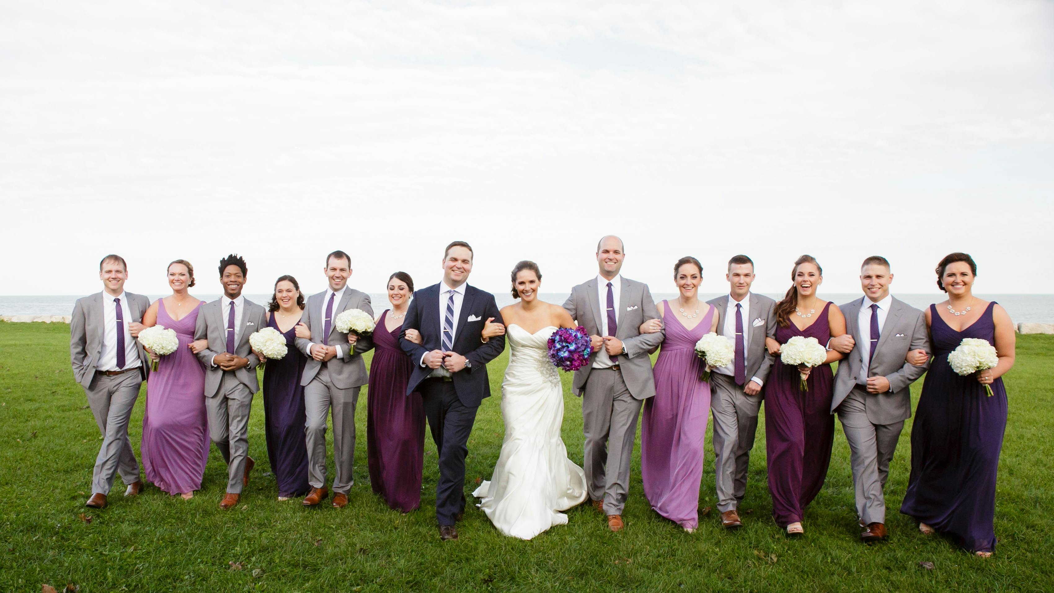 Ultra Violet Wedding Ideas: Groomsmen Accessories
