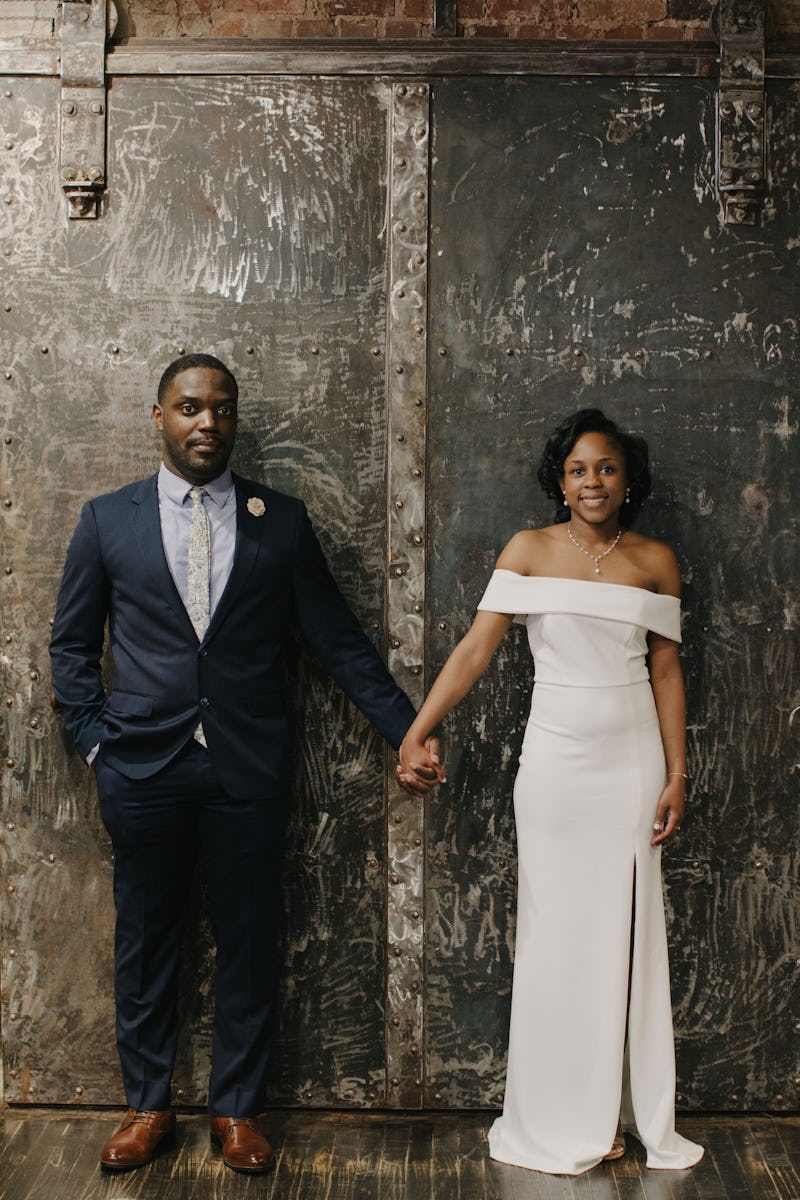 how to style an industrial wedding