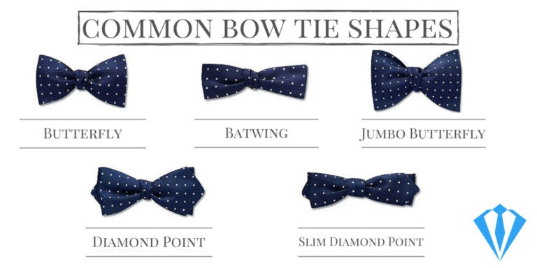 different ways to tie a bow tie 