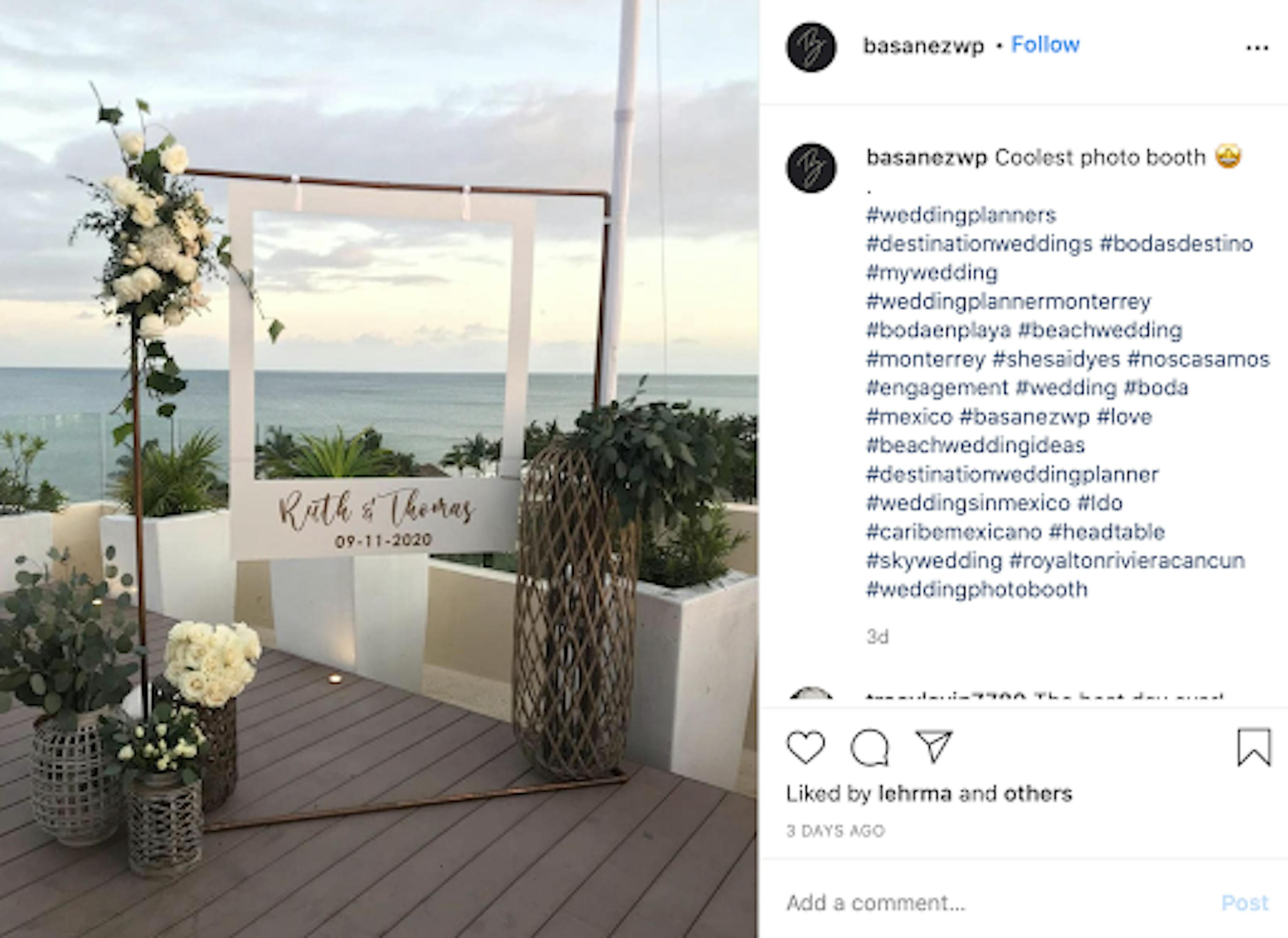 beach wedding photo shoot