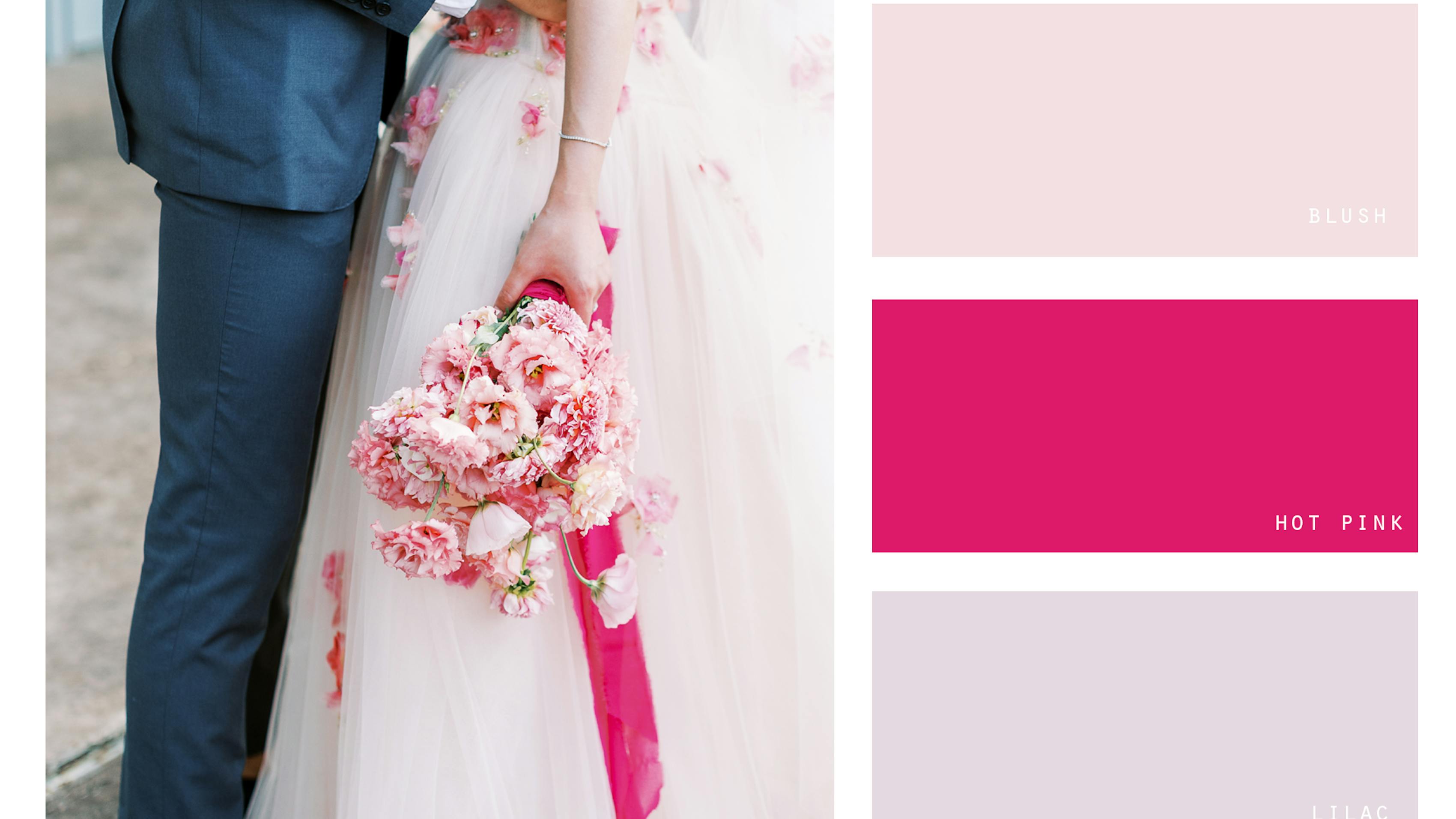 spring wedding colors 2022