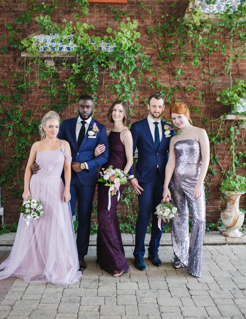 mismatched bridesmaids dresses