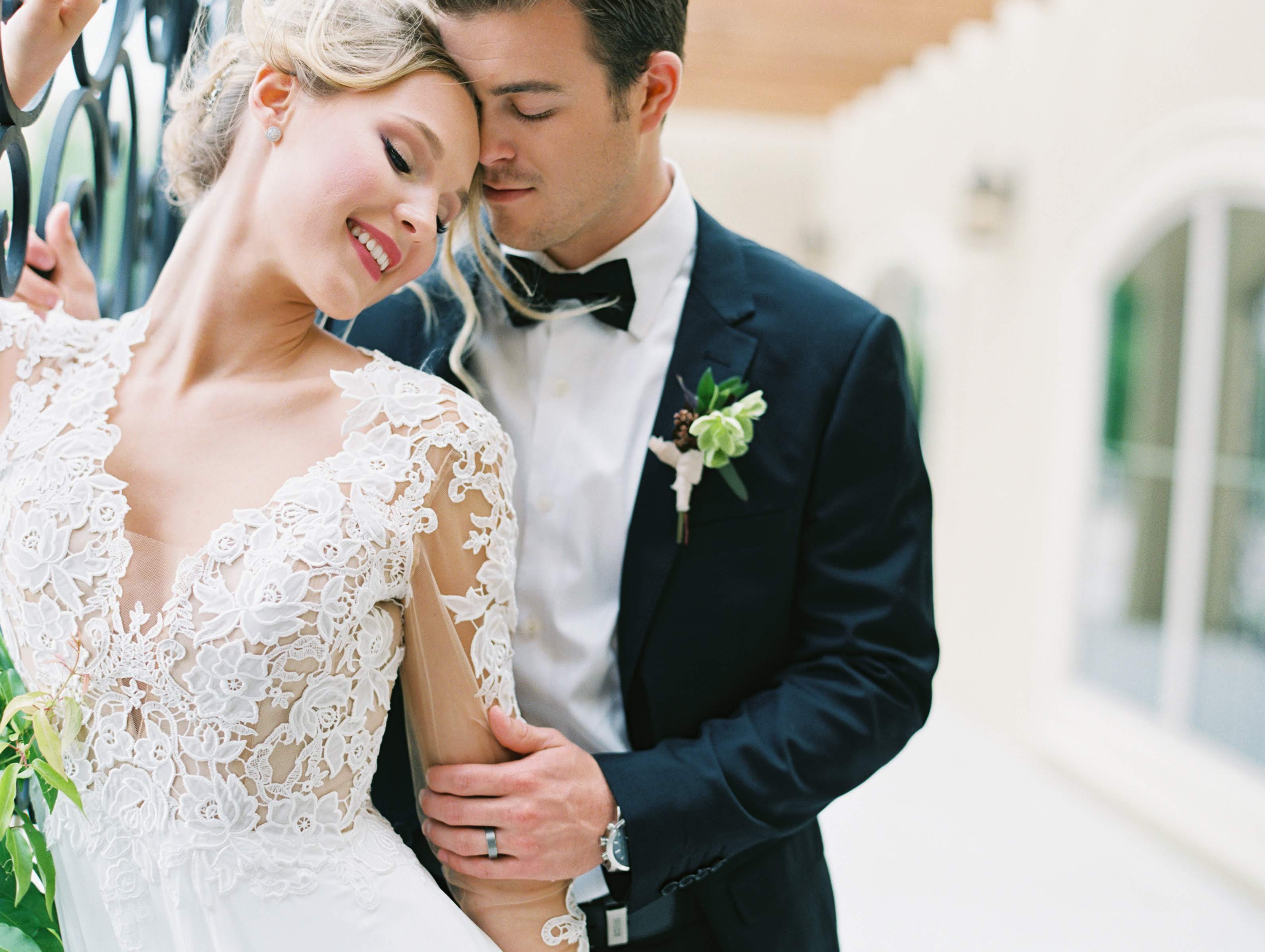 wedding tuxedo in ruffled blog
