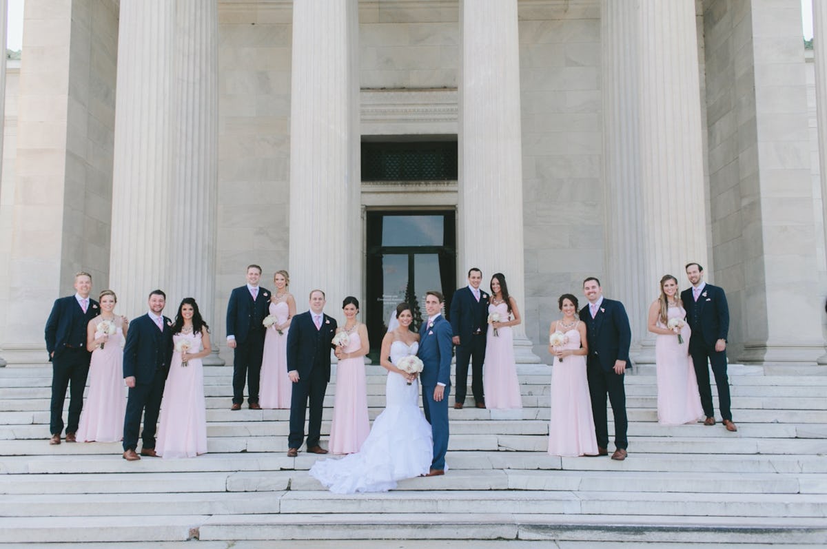 Navy Blue Groomsmen Suits