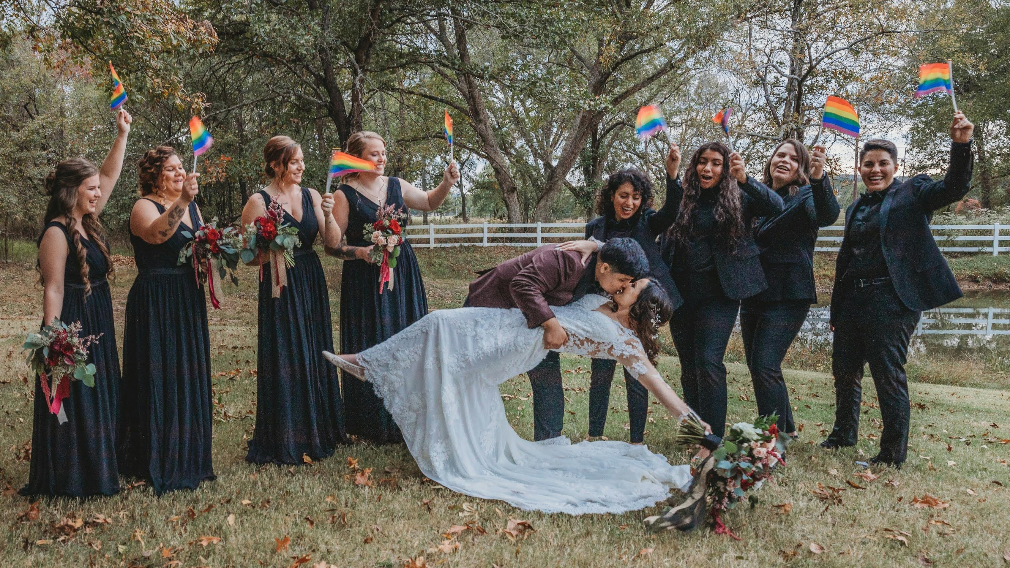 Looking for the best gay wedding ideas? Here’s how to incorporate pride into your gay wedding.