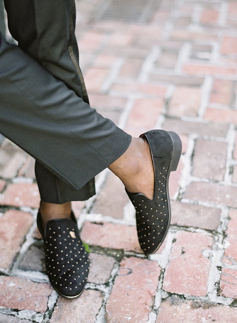 tuxedo loafers for men