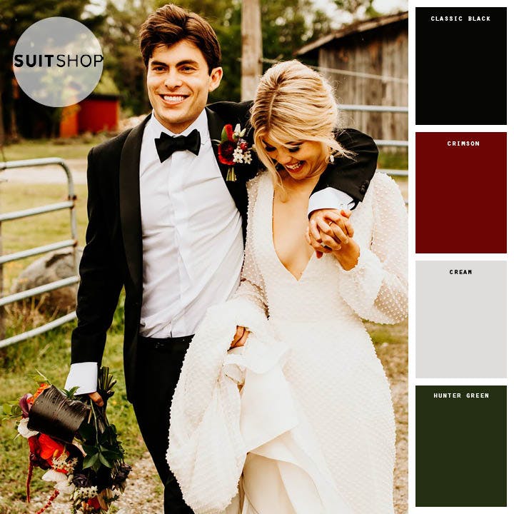 winter wedding colors