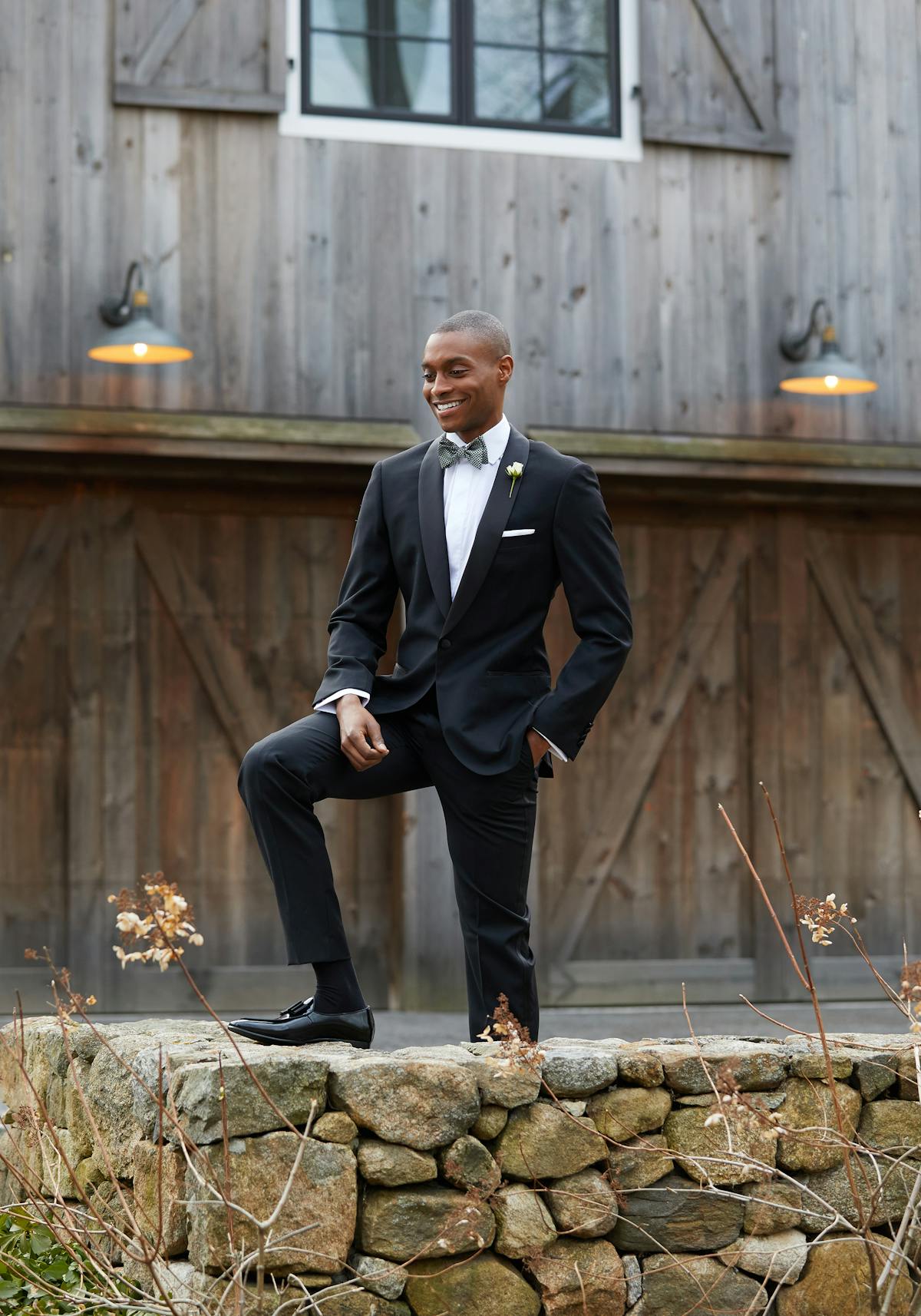 Enhance Much Unreadable Brown Shoes with a Black Tuxedo? | SuitShop